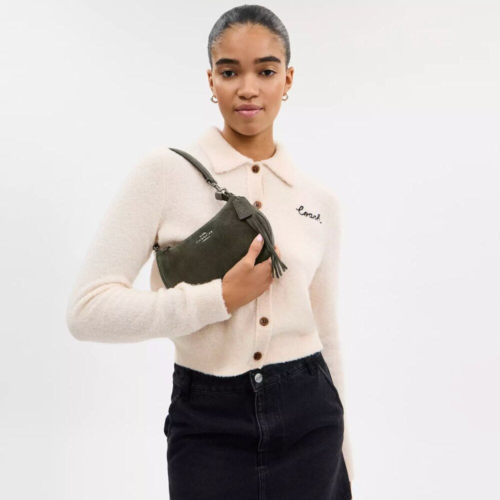 Coach Olive Green Crossbody Bag - Picture 13 of 14